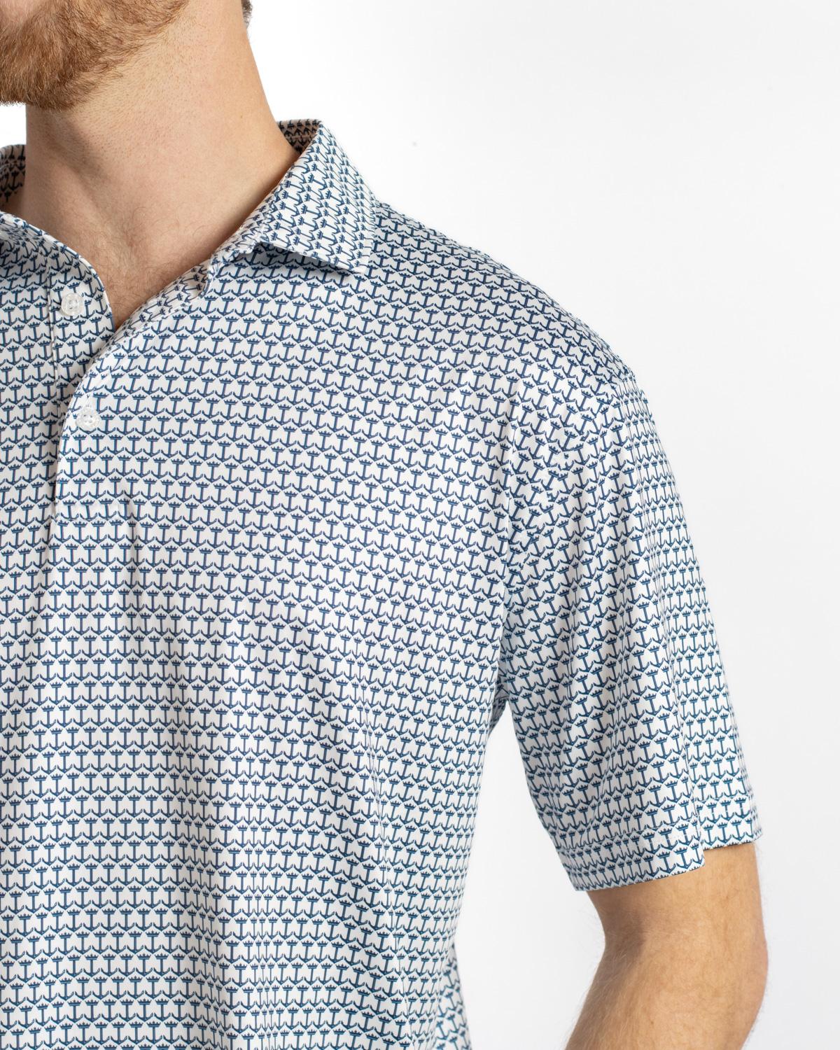 Men's Crown and Anchor Performance Polo | the Royal Standard